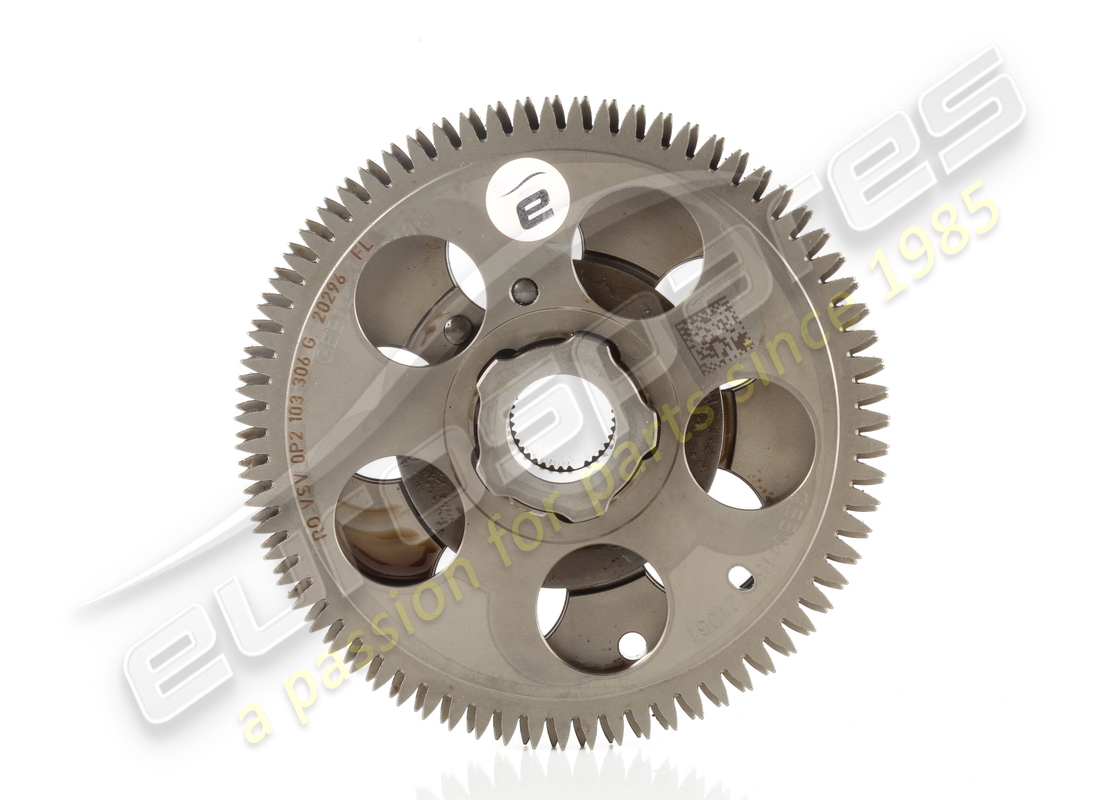 used lamborghini intermediate gear with hub. part number 0p2103293g (3)