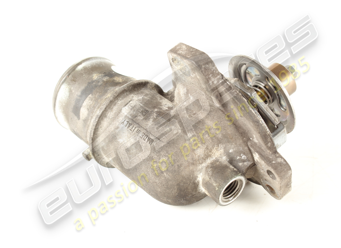 USED MASERATI THERMOSTAT COVER WITH PRESS.GAUGE. PART NUMBER 230889 (5) used maserati thermostat cover with press.gauge. part number 230889 (5)