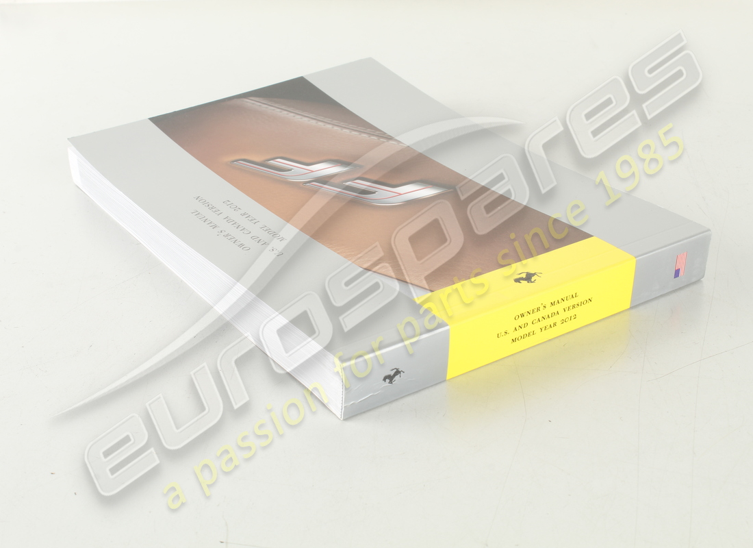 new ferrari use and maintenance manual. part number 84836000 (4)