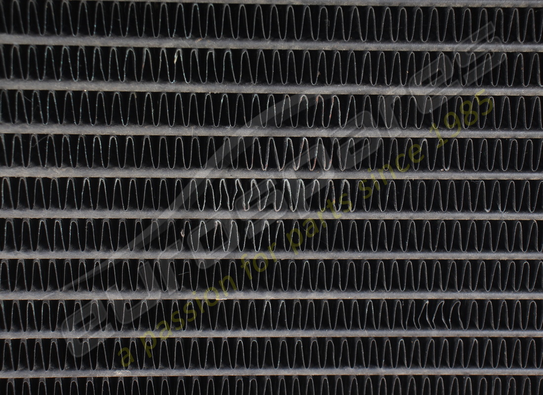 USED MASERATI WATER RADIATOR,4P. PART NUMBER 374000100 (2) used maserati water radiator,4p. part number 374000100 (2)