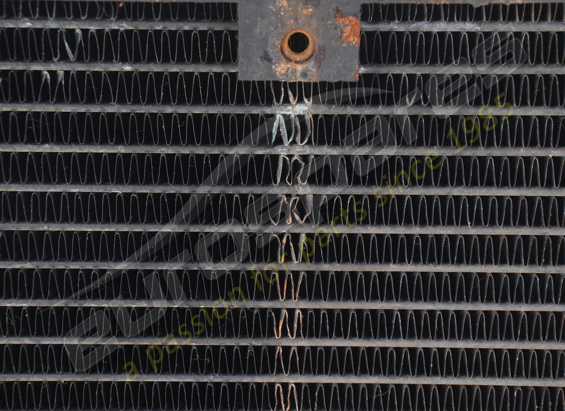 USED MASERATI WATER RADIATOR,4P. PART NUMBER 374000100 (3) used maserati water radiator,4p. part number 374000100 (3)