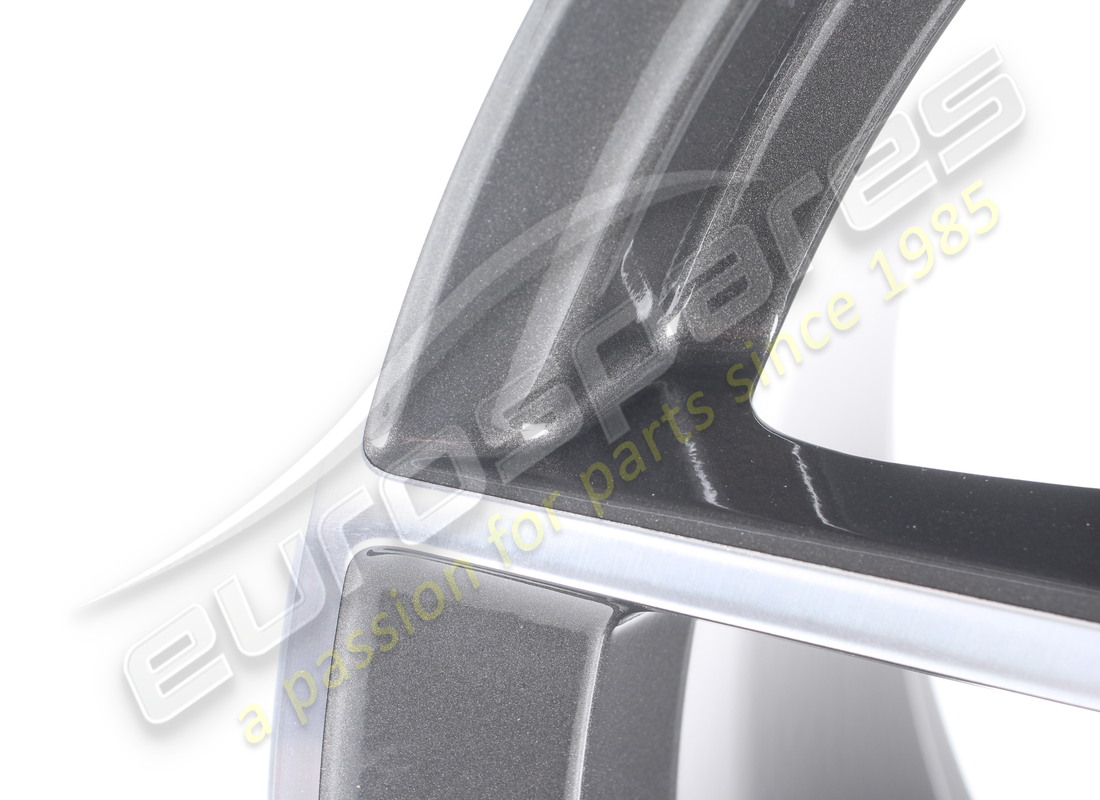 NEW PORSCHE ALLOY WHEEL TITAN DUNKEL / GLANZGEDREHT. PART NUMBER 95B601025EKQU0 (3) new porsche alloy wheel titan dunkel / glanzgedreht. part number 95b601025ekqu0 (3)