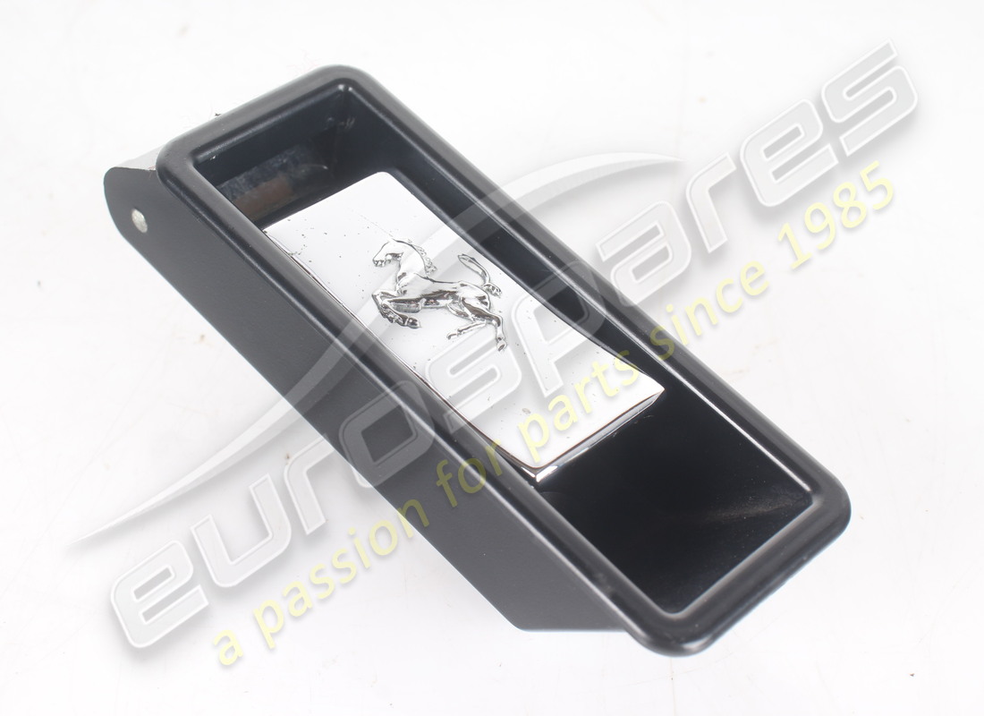 used ferrari internal boot release handle (embossed horse motif). part number 63011800 (1)