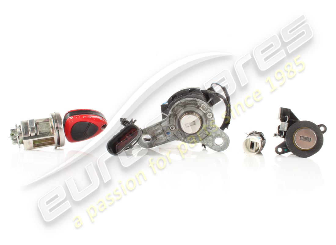 used ferrari locks set completed with ste. part number 254409 (1)