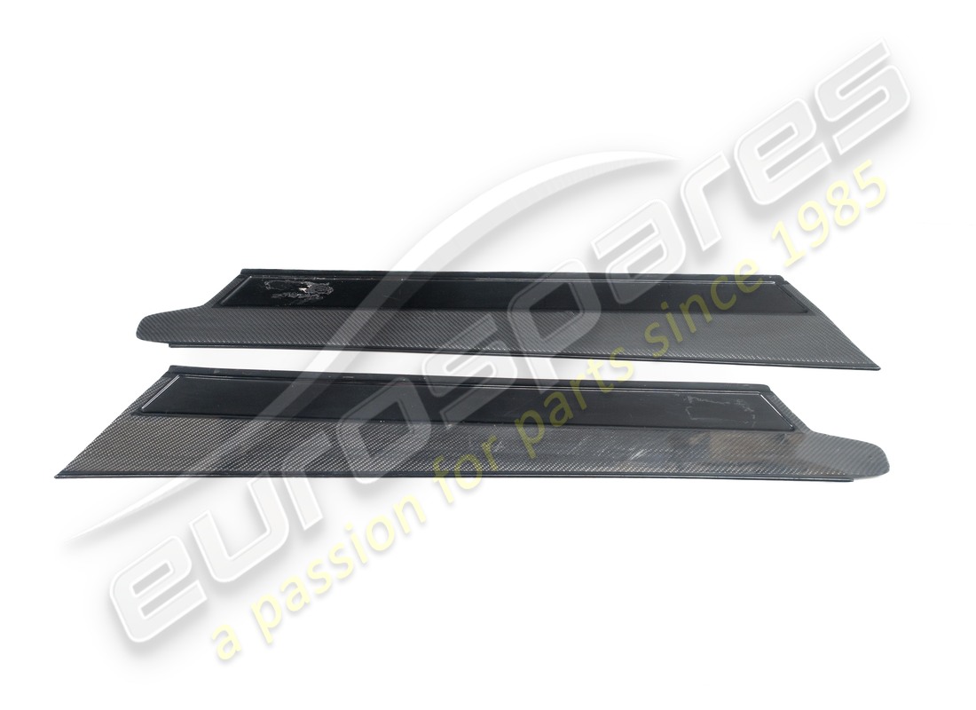 USED Eurospares CARBON KICK PLATE (PAIR) . PART NUMBER 65619010 (1)