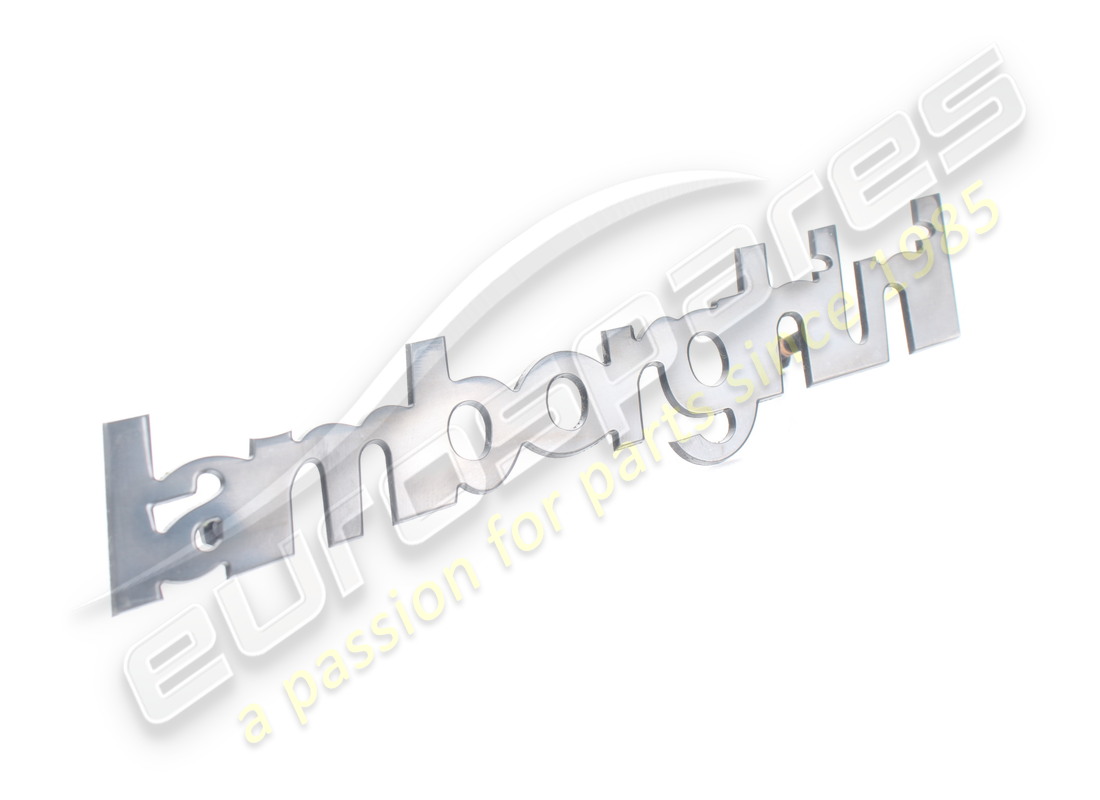 NEW OE Lamborghini BLACK PLATE . PART NUMBER 006111397 (1)