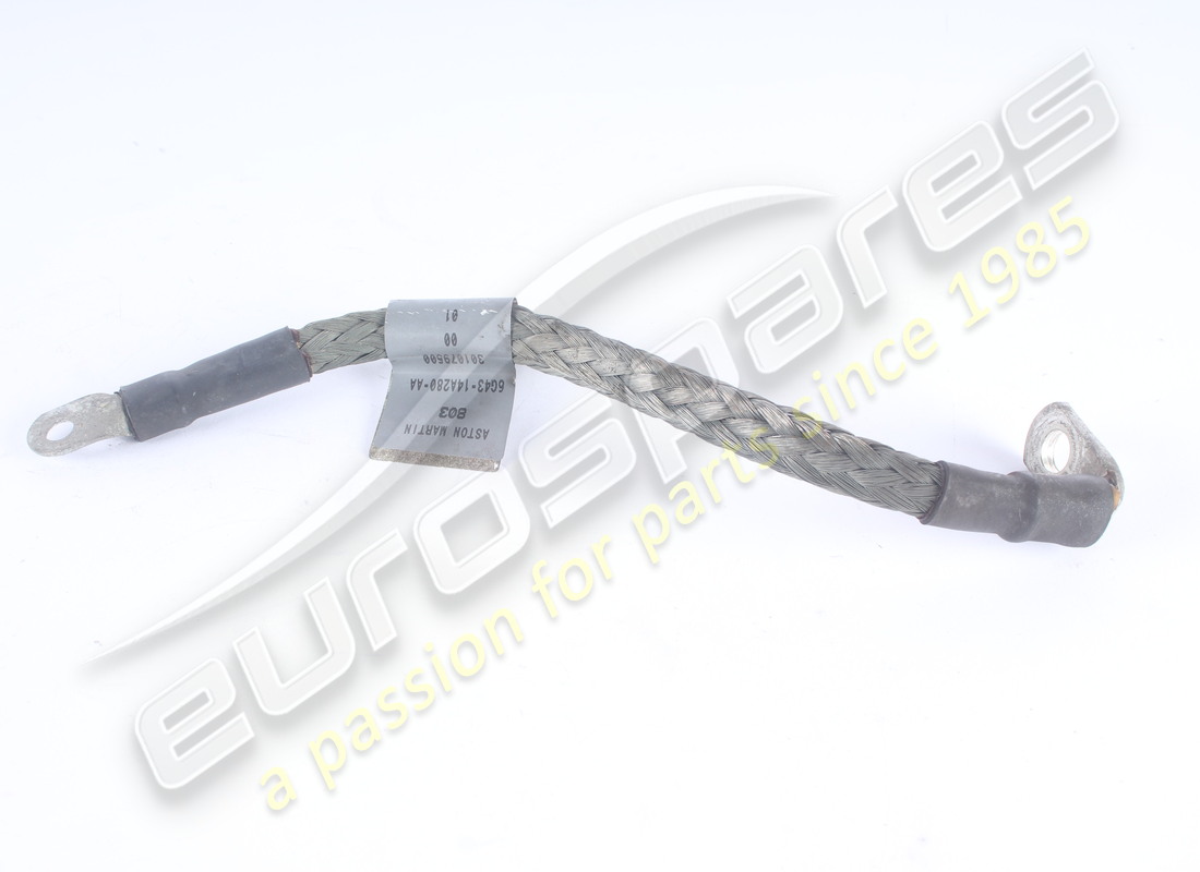 USED ASTON MARTIN ENGINE EARTH STRAP. PART NUMBER 6G4314A280AA (1) used aston martin engine earth strap. part number 6g4314a280aa (1)