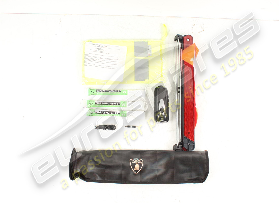 used lamborghini first aid kit (incomplete as shown in photos). part number or1400561 (3)