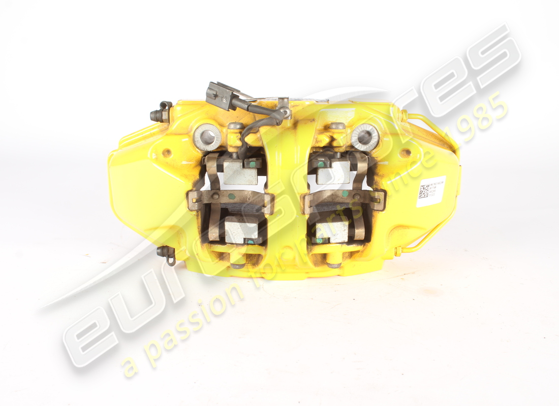 used maserati front lh caliper yellow. part number 670214629 (2)