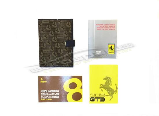 used ferrari original pouch & book pack part number 959919000