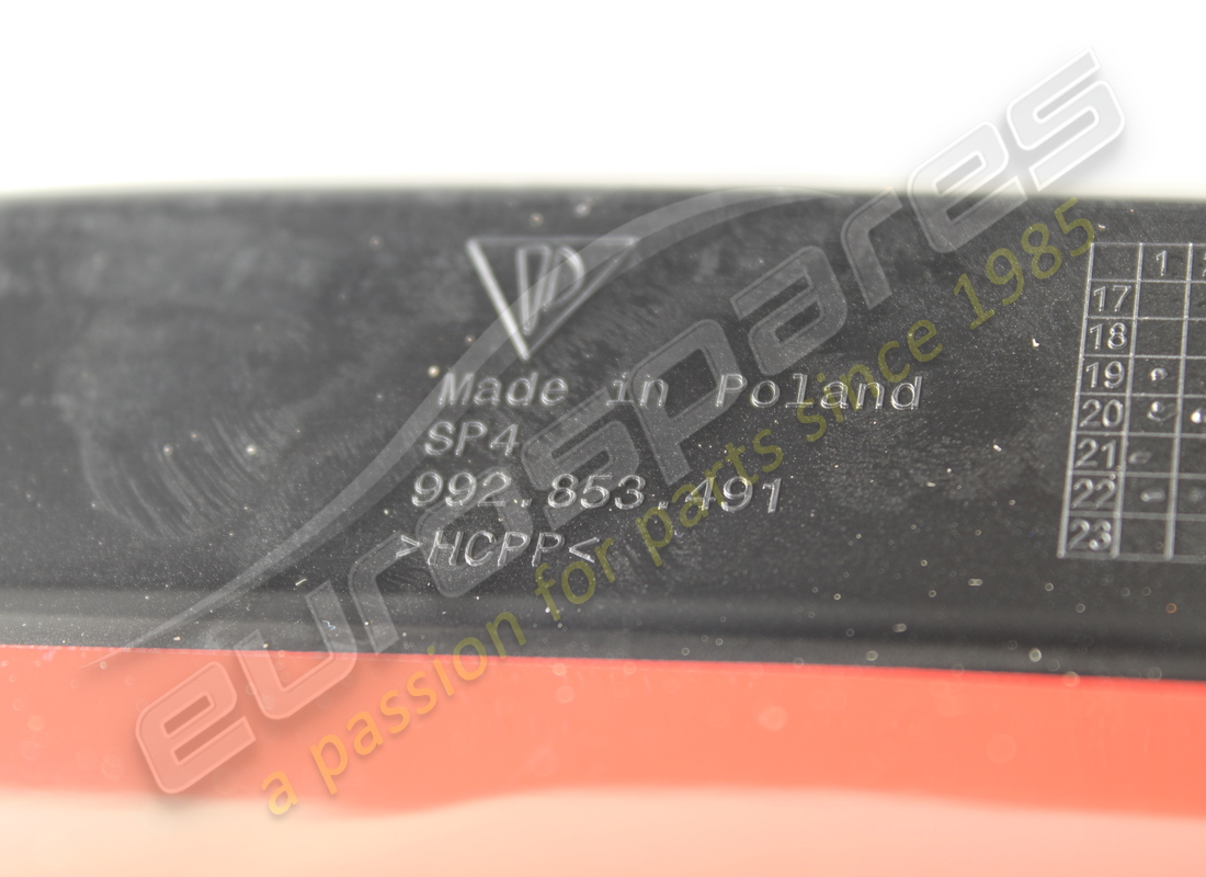 new porsche scuff plate - sill panel left - aluminium-brushed (pr-a8c,1x1, 7m9) black. part number 992853369b1e0 (4)