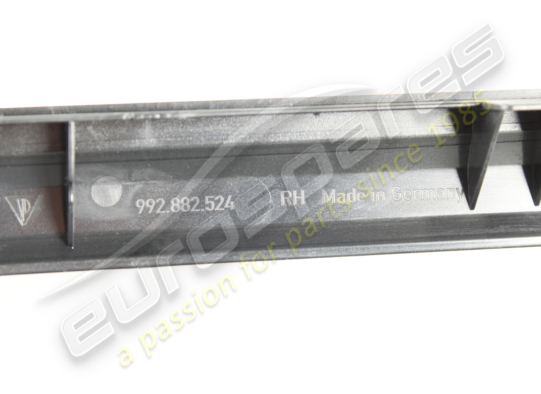 NEW PORSCHE TRIM PANEL FOR SEAT FRAME DARK SILVER. PART NUMBER 992882524OS8 (3) new porsche trim panel for seat frame dark silver. part number 992882524os8 (3)