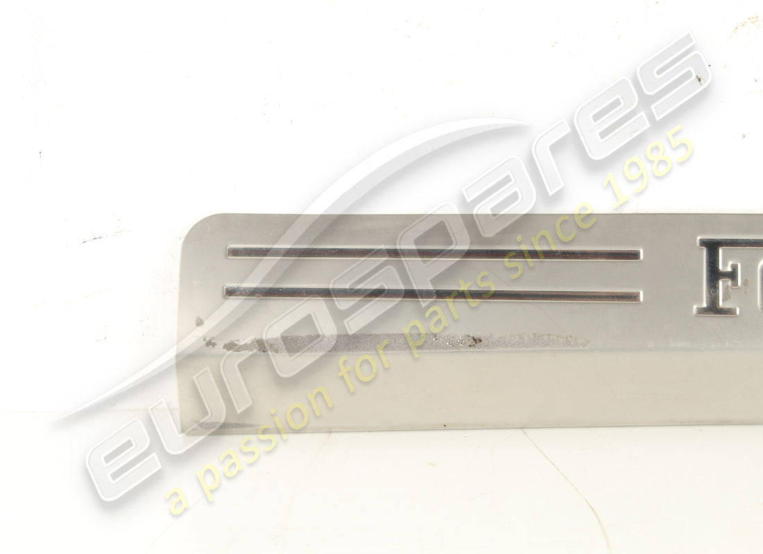 USED FERRARI LH KICKPLATE. PART NUMBER 81362300 (2) used ferrari lh kickplate. part number 81362300 (2)
