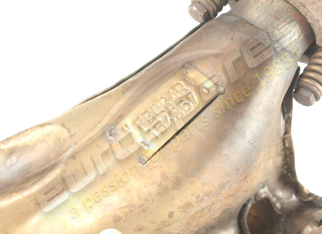 used ferrari lh rear exhaust manifold. part number 154367 (2)