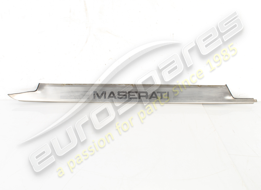 USED Maserati FRONT LH CHROMED KICKPLATE . PART NUMBER 378305311 (1) USED Maserati FRONT LH CHROMED KICKPLATE . PART NUMBER 378305311 (1)