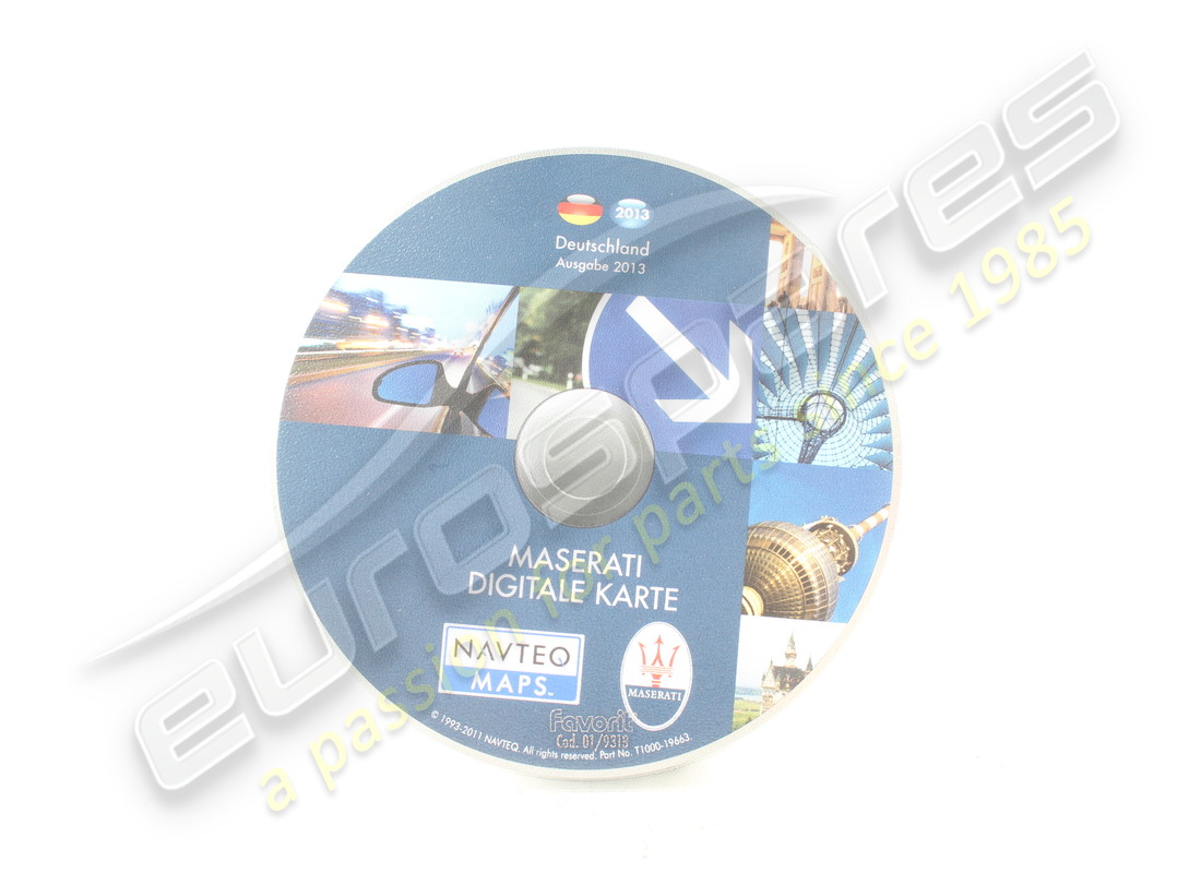 new maserati navigation map-europe versio. part number 940000251 (2)