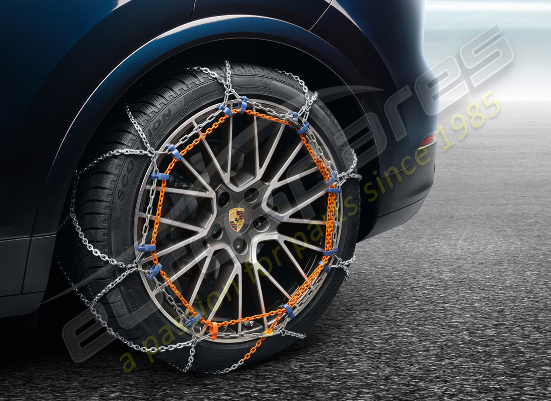new porsche snow chains. part number 9y0044690a (1)