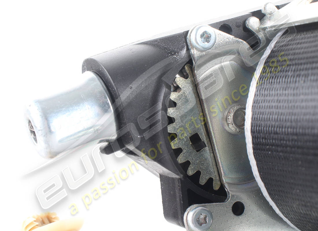 NEW PORSCHE 3-POINT BELT BLACK/SILVER. PART NUMBER 97080303502OG5 (6) new porsche 3-point belt black/silver. part number 97080303502og5 (6)