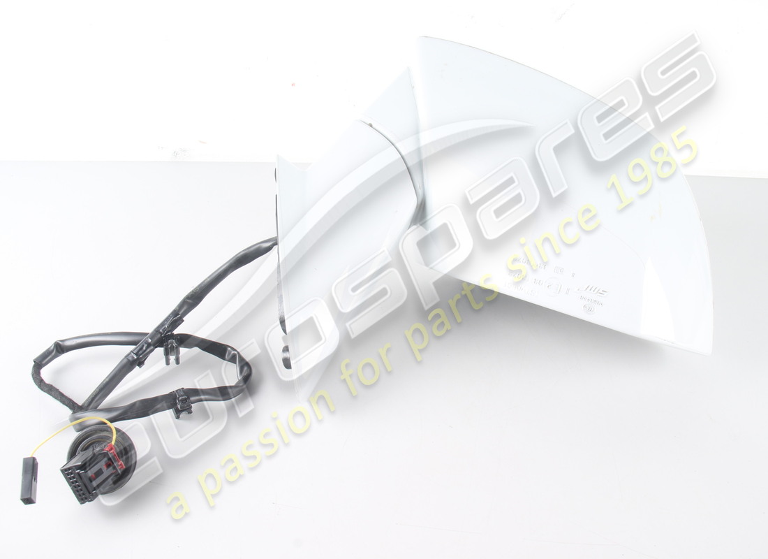 USED LAMBORGHINI LH OUTER REAR VIEW MIRROR. PART NUMBER 4T0857387C001 (5) used lamborghini lh outer rear view mirror. part number 4t0857387c001 (5)