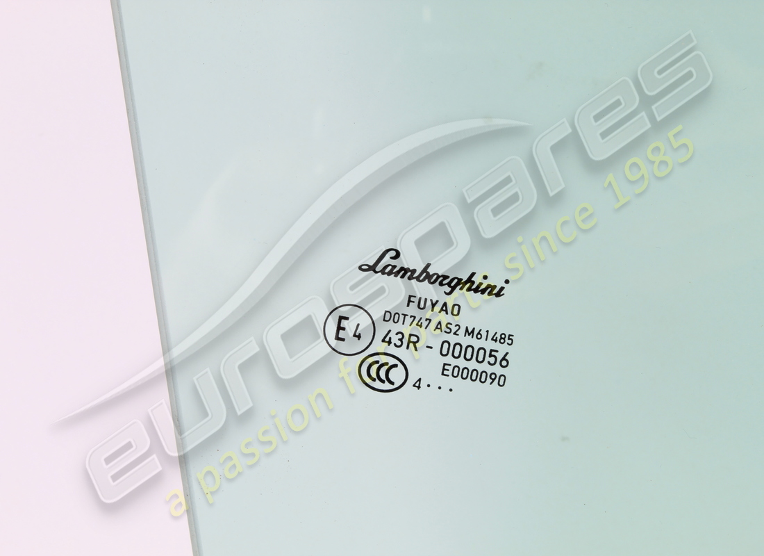 NEW (OTHER) LAMBORGHINI DOOR WINDOW, FRONT. PART NUMBER 4ML845202A (2) new (other) lamborghini door window, front. part number 4ml845202a (2)