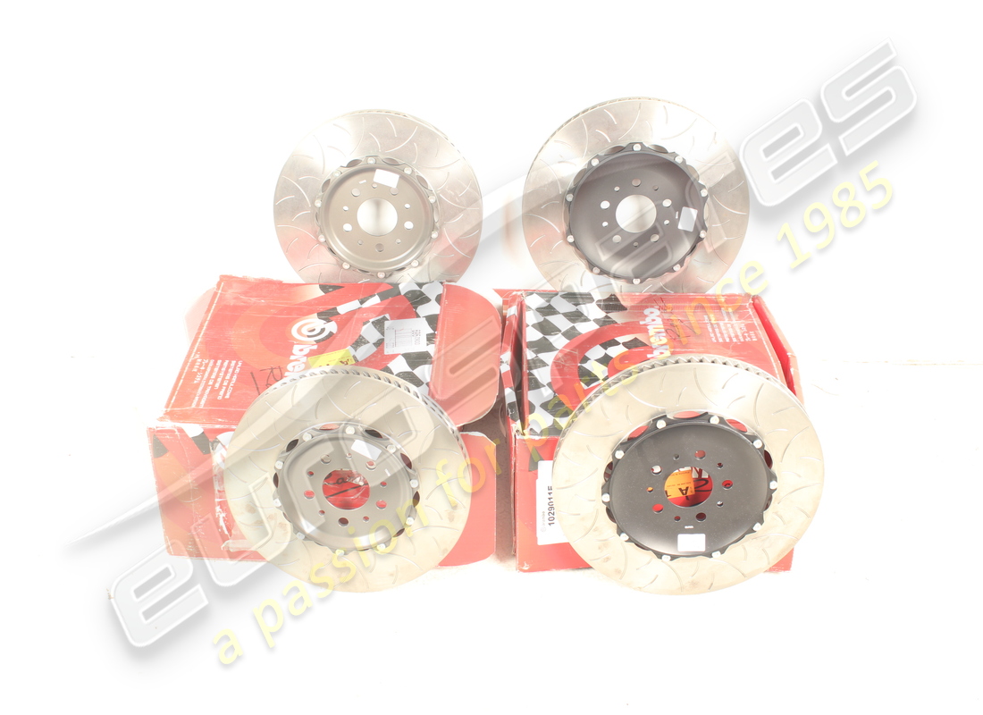 new eurospares front & rear steel brake disc set. part number eap1490231 (1)