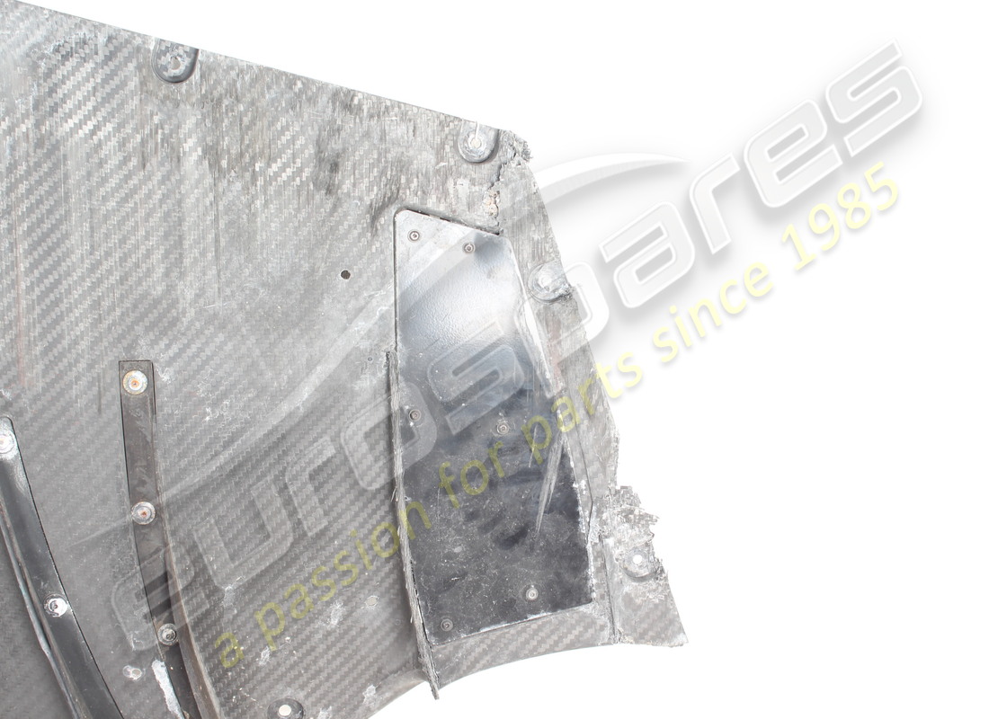damaged ferrari front underbody shield. part number 958160 (4)