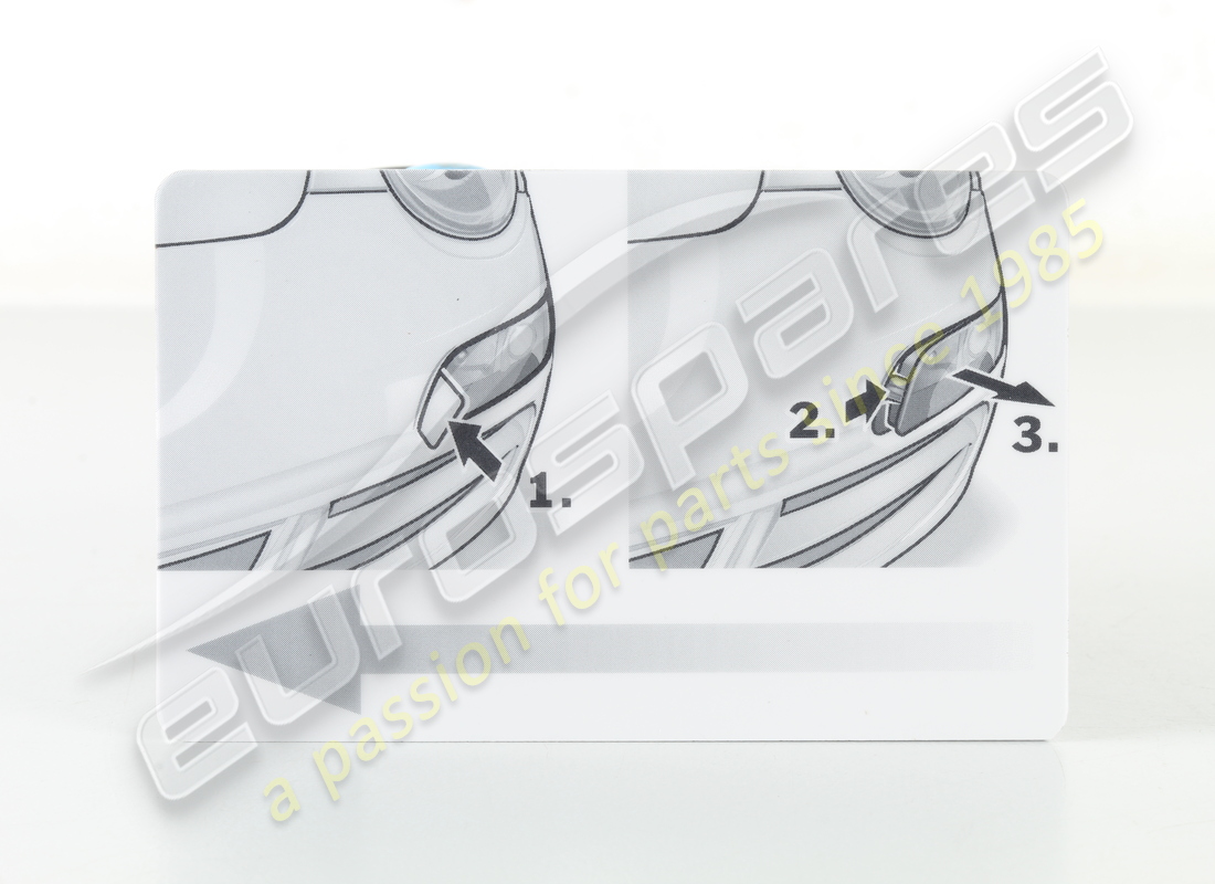 new porsche card. part number 99763123100 (2)