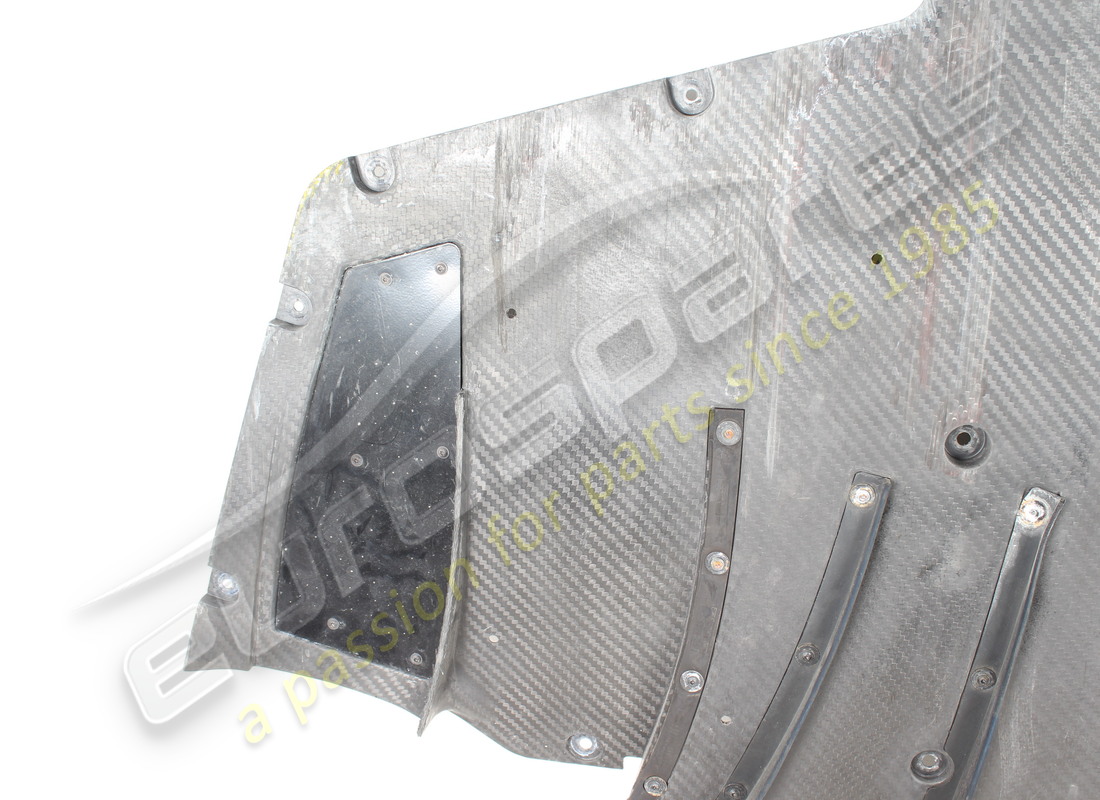damaged ferrari front underbody shield. part number 958160 (2)
