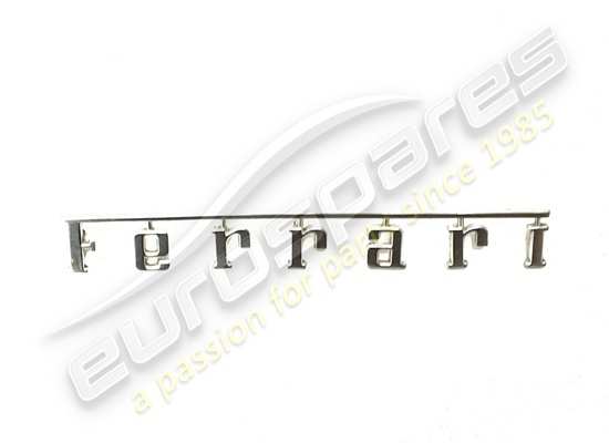 used ferrari ferrari initials part number 63482200