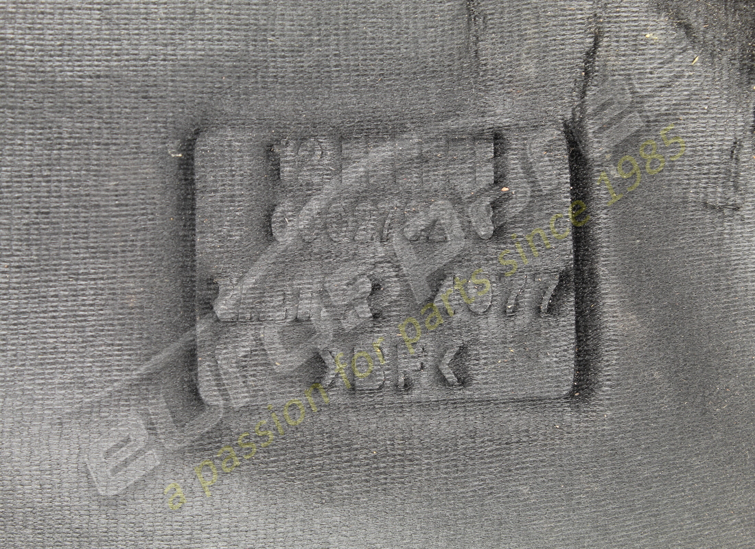 USED FERRARI HEAT INSULATION. PART NUMBER 296444 (2) used ferrari heat insulation. part number 296444 (2)