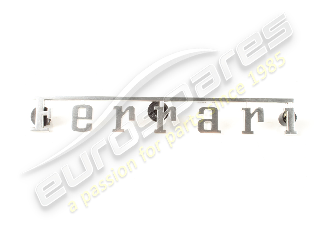 USED FERRARI INITIALS SCRIPT (3 PIN). PART NUMBER 63482200 (1) used ferrari initials script (3 pin). part number 63482200 (1)