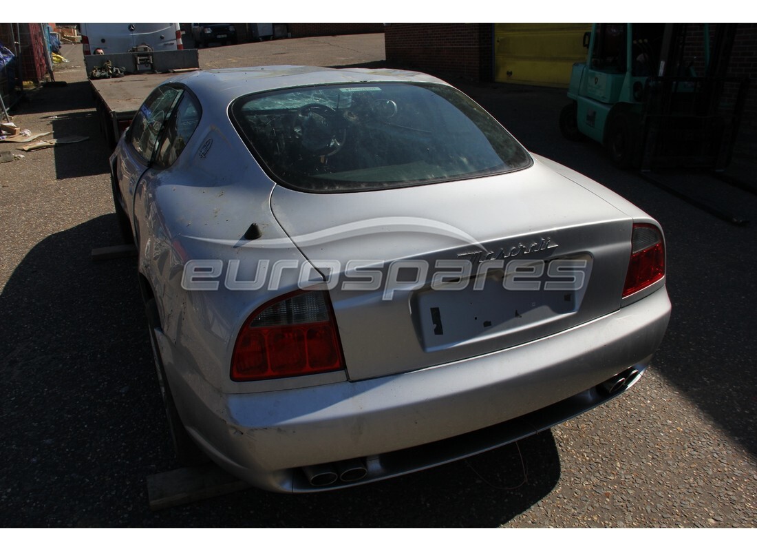 maserati 4200 coupe (2003) with 27,600 miles, being prepared for dismantling #6