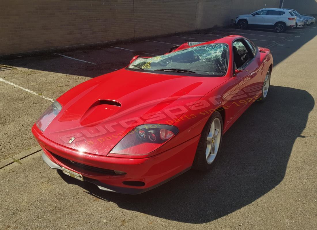 ferrari 550 maranello with 7,765 kilometers, being prepared for dismantling #1