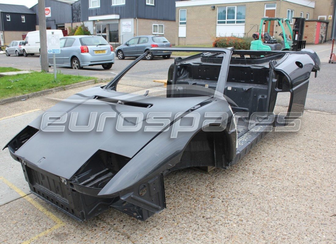 ferrari 348 (2.7 motronic) being prepared for dismantling at eurospares