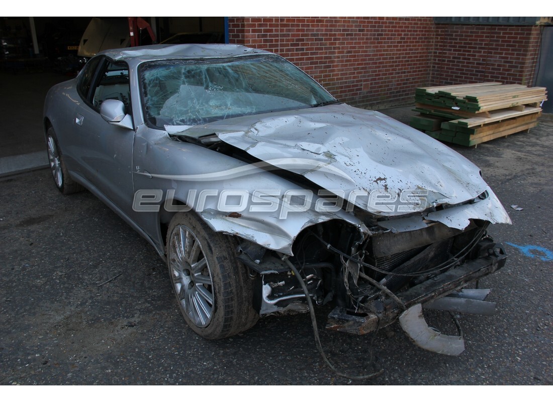 maserati 4200 coupe (2003) with 27,600 miles, being prepared for dismantling #2