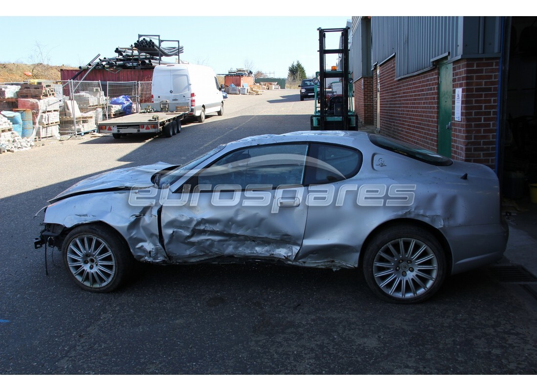 maserati 4200 coupe (2003) with 27,600 miles, being prepared for dismantling #4