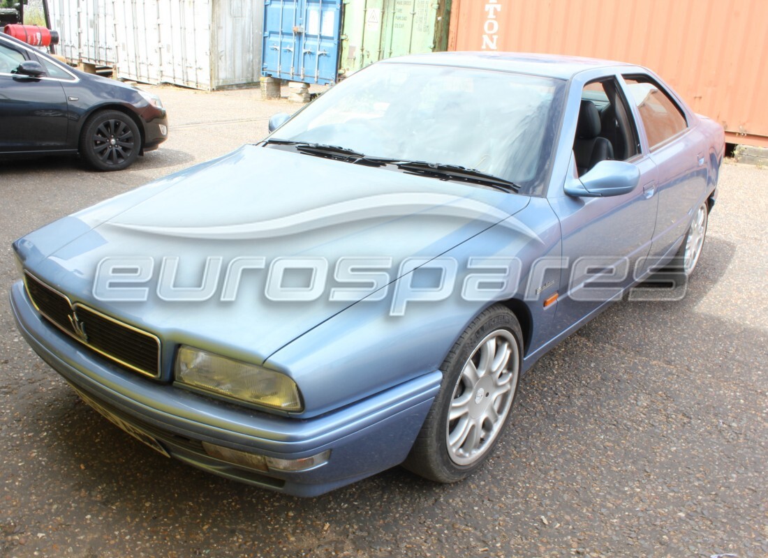 maserati qtp v8 evoluzione with 50,263 miles, being prepared for dismantling #1