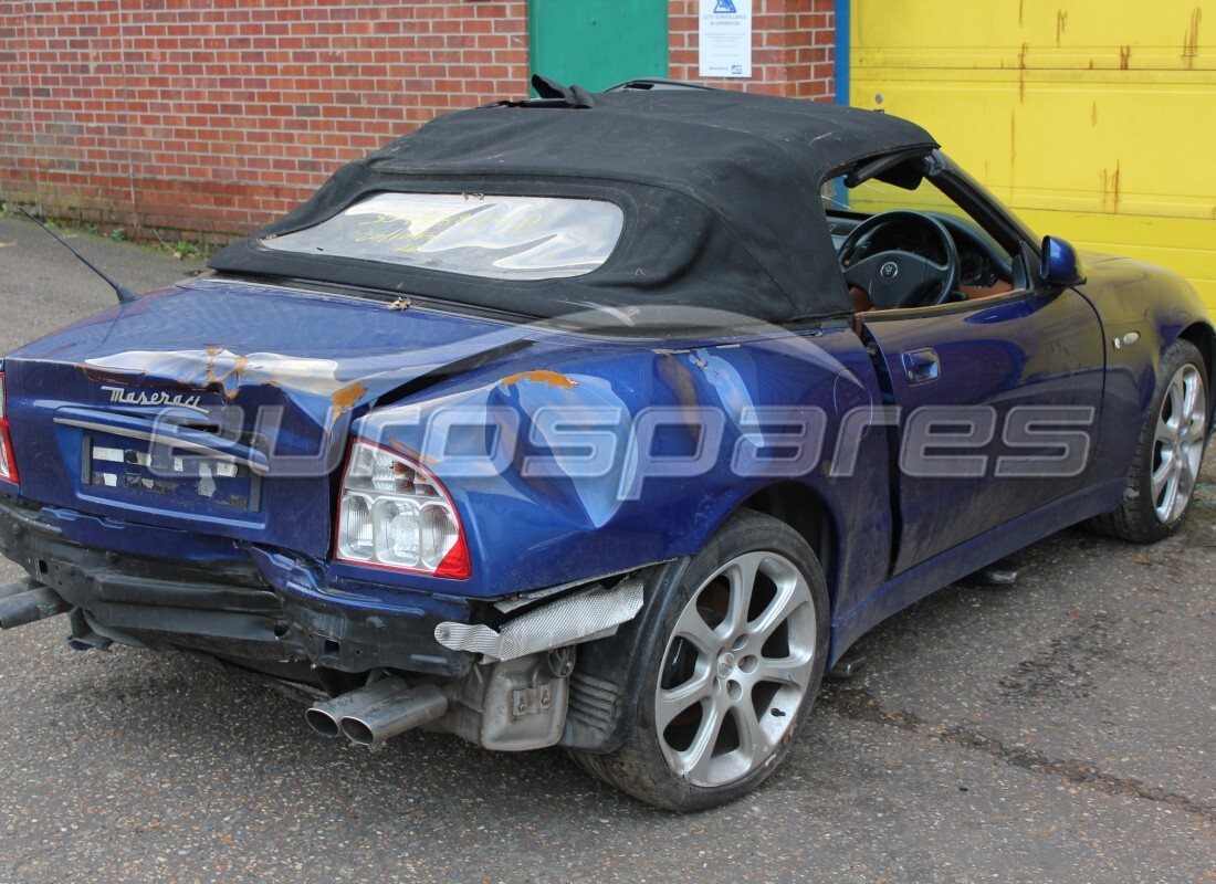 maserati 4200 spyder (2002) with 42,766 miles, being prepared for dismantling #4