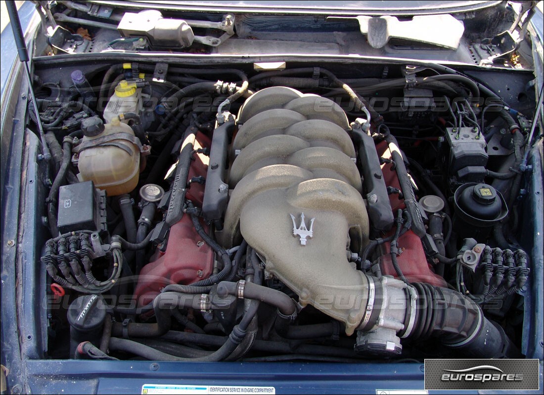 maserati 4200 spyder (2003) with 31,246 miles, being prepared for dismantling #5