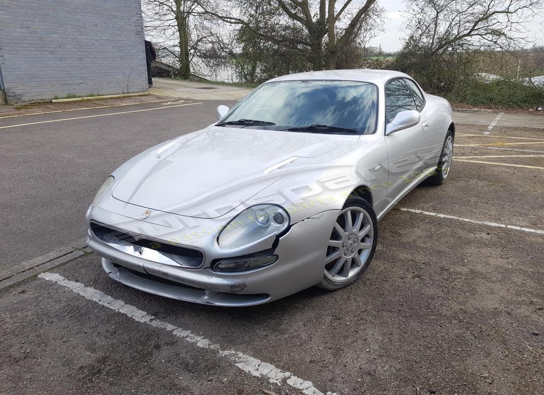 maserati 3200 gt/gta/assetto corsa being prepared for dismantling at eurospares