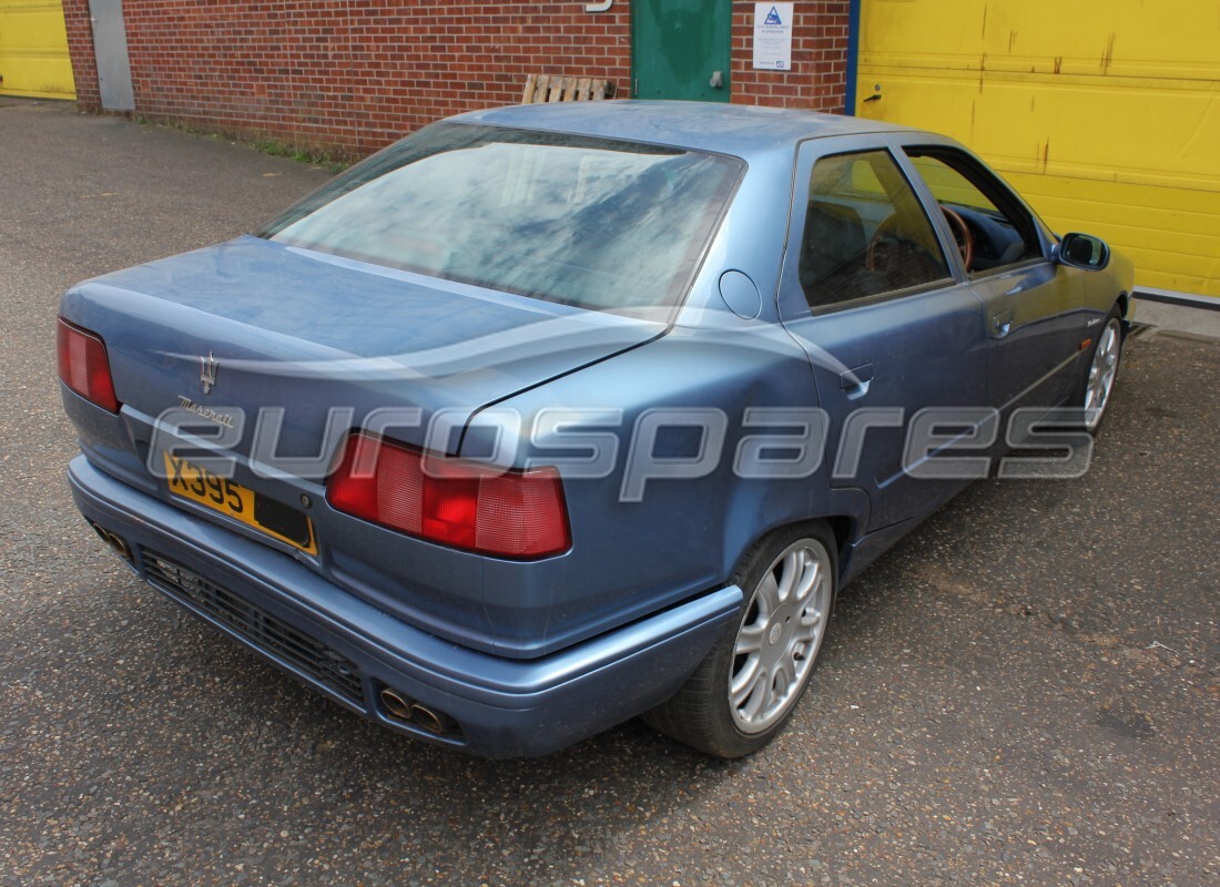 maserati qtp v8 evoluzione with 50,263 miles, being prepared for dismantling #4