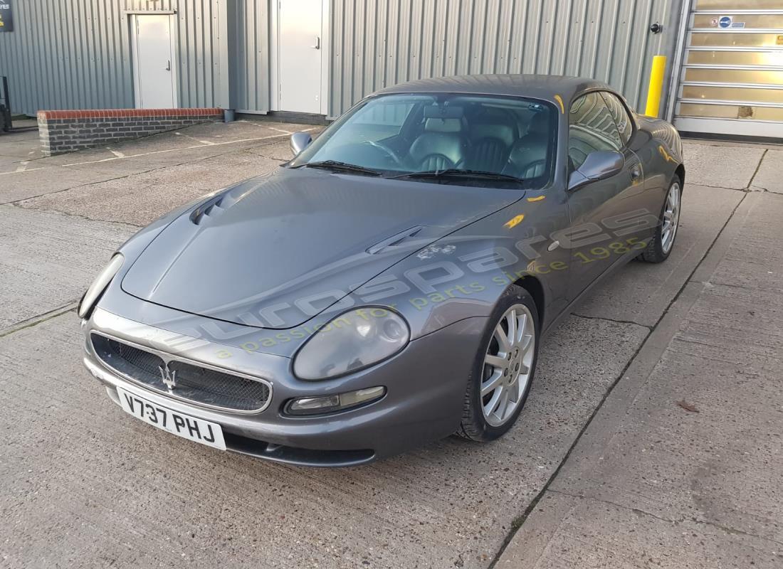 maserati 3200 gt/gta/assetto corsa being prepared for dismantling at eurospares